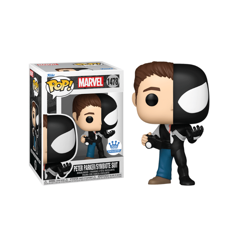 Funko Pop Marvel Peter Parker/Symbiote Suit Funko Exclusive