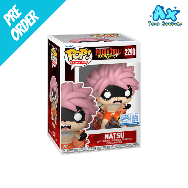Funko Pop Fairy Tail 100 Years Quest Natsu (Fired-Up)