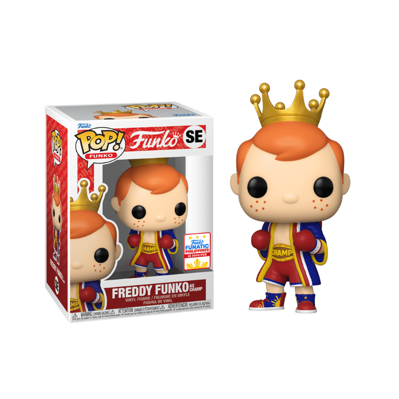 Funko Pop Freddy Funko is Jollibee’s Champ for Funko Funatic PH’s Toycon Exclusive LIMITED 3000 pcs
