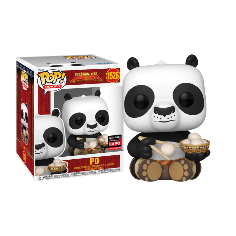 Funko Pop Kung Fu Panda - Super Po Dumplings Expo 2024 Shared Sticker