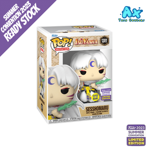 Funko POP Inuyasha Sesshomaru GITD Summer Convention 2023 Share Sticker