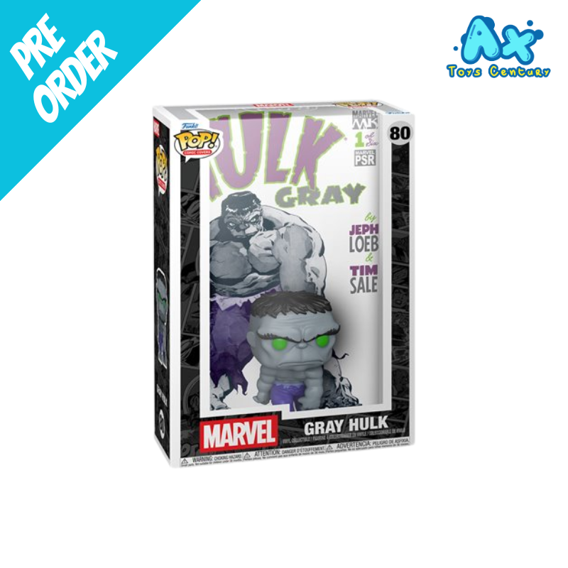 Funko POP Marvel Hulk: Gray #1 Gray Hulk Comic Cover