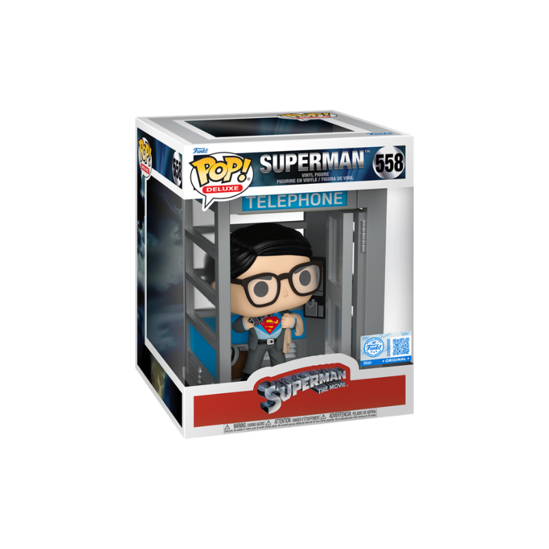 Funko POP Superman: The Movie (1978) - Superman in Phone Booth Deluxe