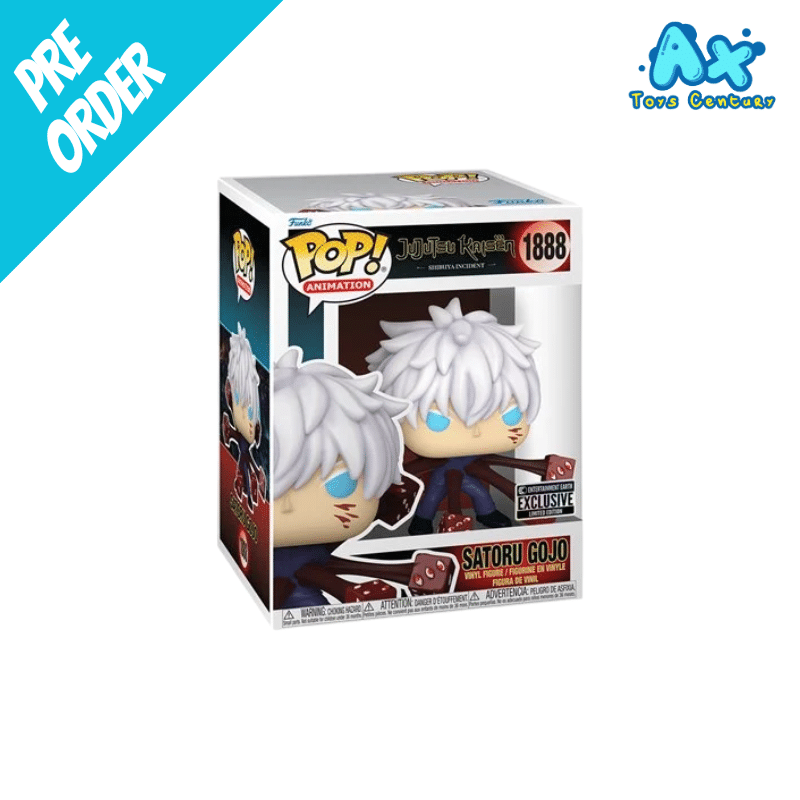 Funko Pop Jujutsu Kaisen Satoru Gojo Trapped Premium Entertainment Earth Exclusive