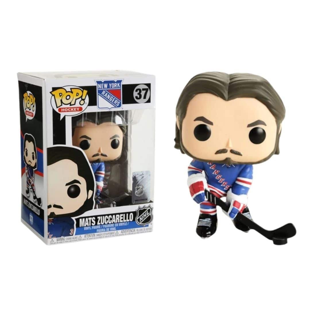 Funko Pop! Hockey: New York Rangers - Mats Zuccarello #37 100% Genuine