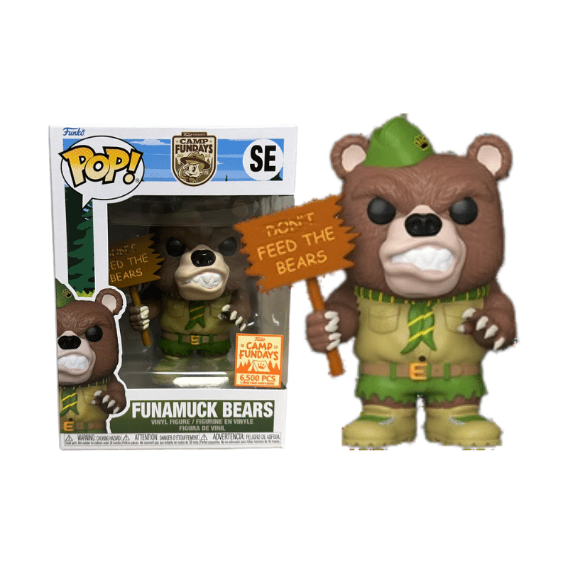 Funko Pop Camp Fundays 2023 Funamuck Bears