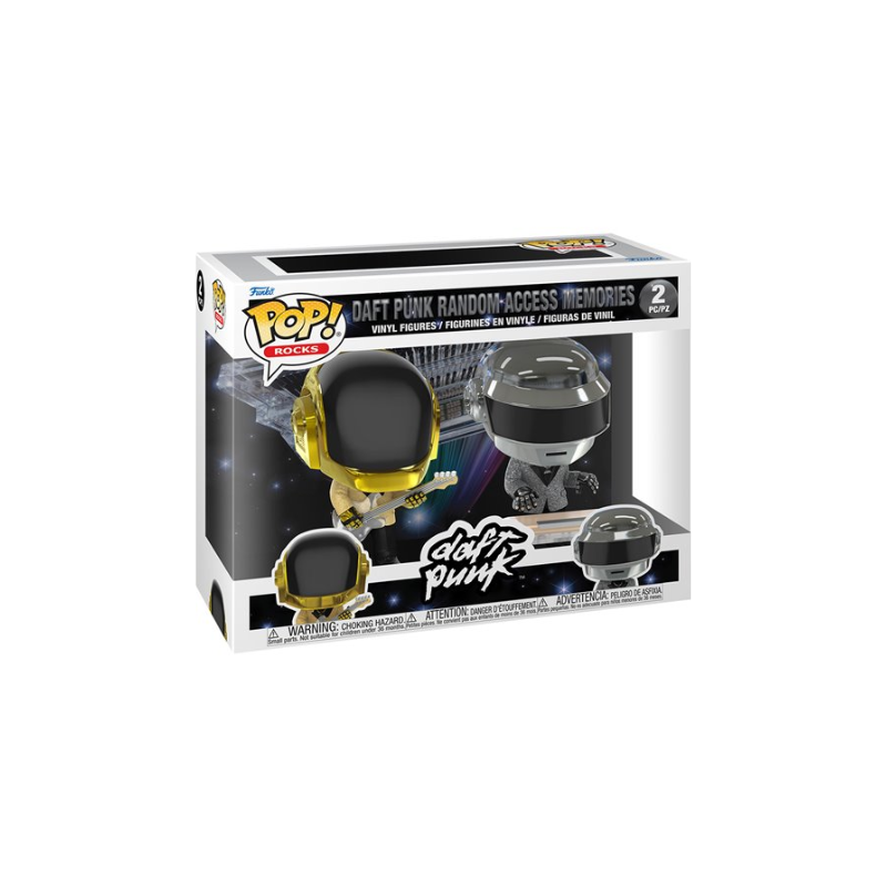 Funko Pop Daft Punk - Daft Punk Random Access Memories Glitter 2 Pack