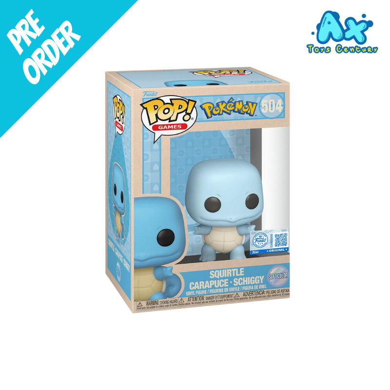 Funko Pop Pokemon Soft Color Squirtle