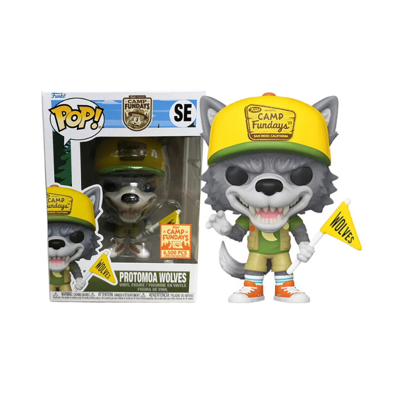 Funko Pop Camp Fundays 2023 Protomoa Wolves