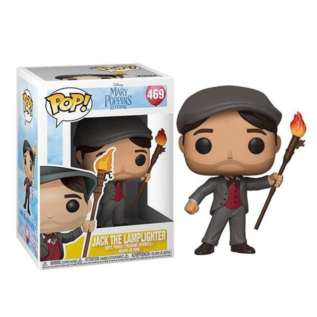 Funko Pop! Mary Poppins Returns - Jack The Lamplighter #469 100% Genuine