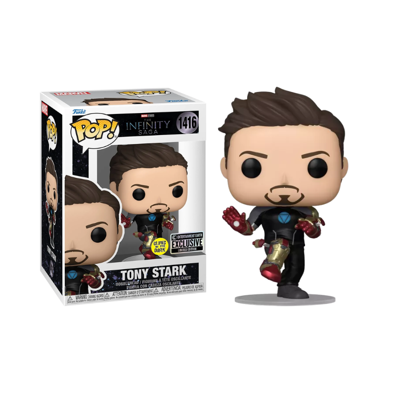 Funko POP Iron Man 3 Tony Stark Suit-Up GITD