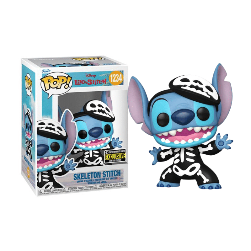 Funko Pop! Lilo & Stitch Skeleton Stitch #1234 Entertainment Earth Exclusive
