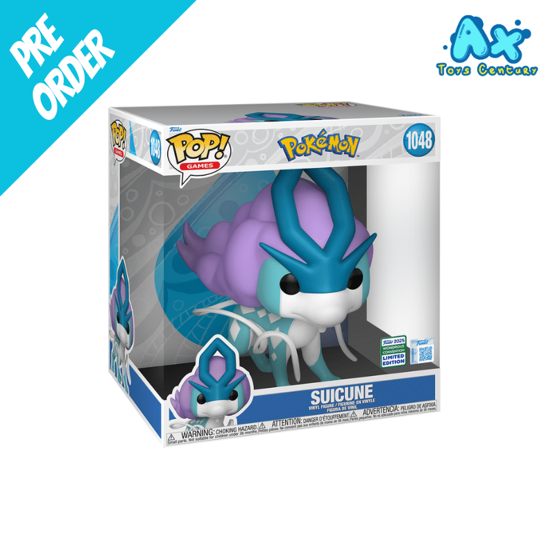 Funko POP Pokemon Jumbo Suicune 2025 Wondrous Convention