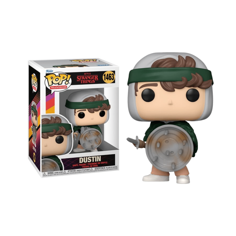 Funko Pop Stranger Things Season 4 Dustin with Shield