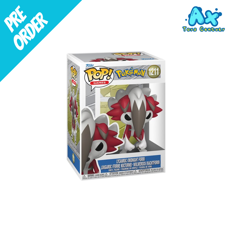 Funko POP Pokemon Lycanroc (Night)