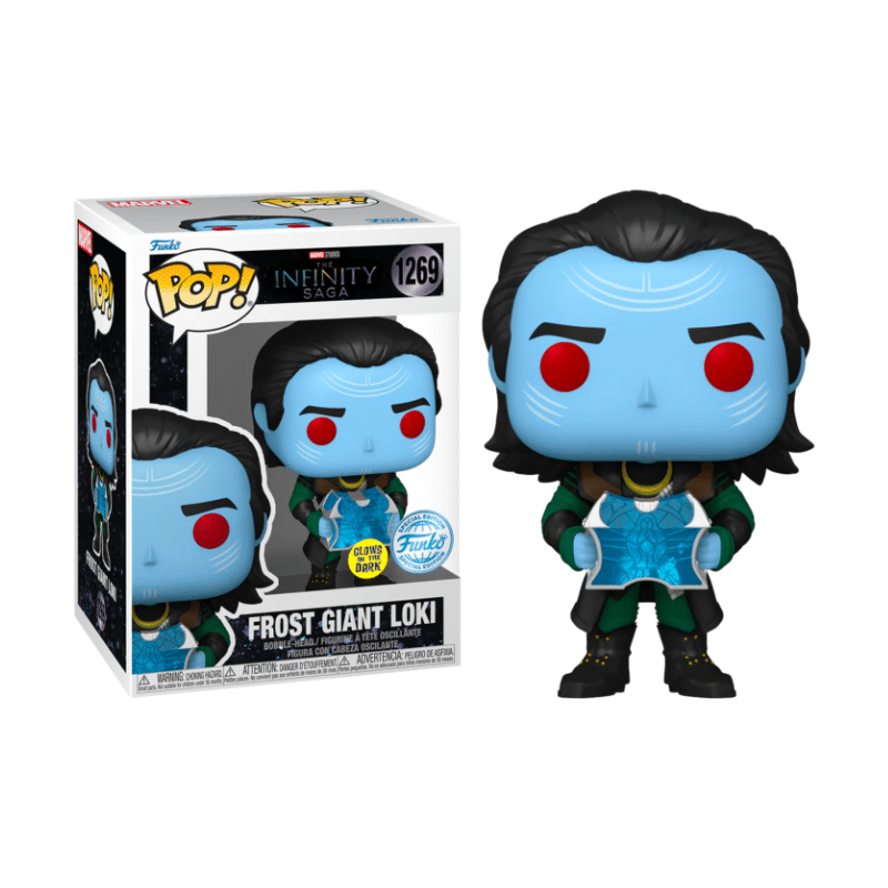 Funko Pop Marvel Frost Giant Loki Infinity Saga GITD