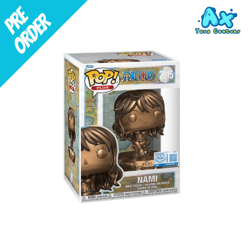 Funko Pop One Piece Plus Nami Statue (Bronze) Funko Exclusive