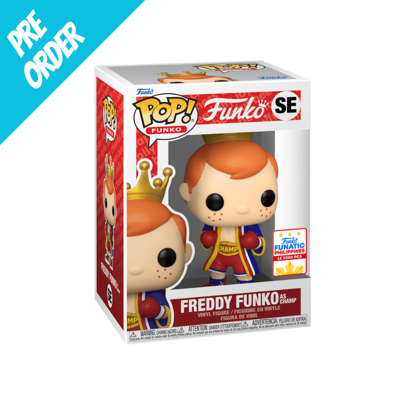 Funko Pop Freddy Funko Is Jollibees Champ For Funko Funatic PHs Toycon Exclusive LIMITED