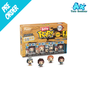 Funko Pop Demon Slayer Tanjiro Kamado Funko Bitty Pop! Mini-Figure 4-Pack - Specialty